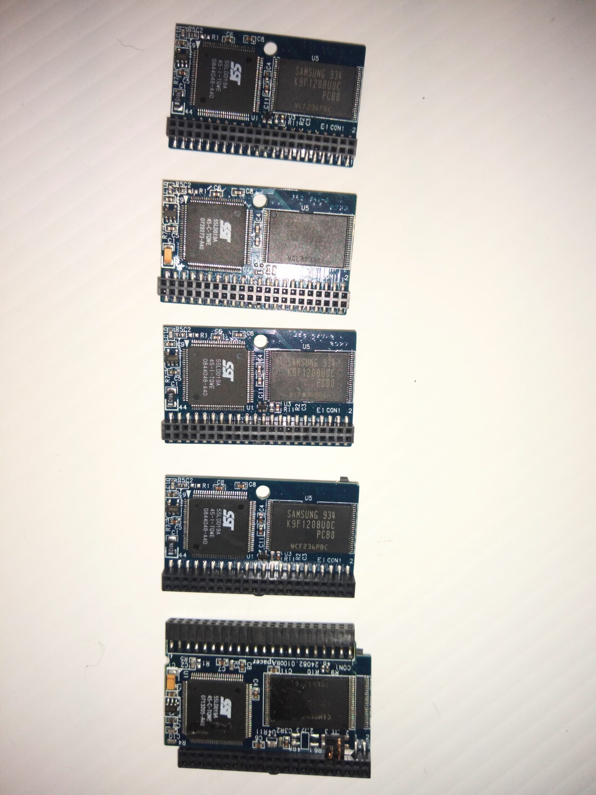 (5 PK) Apacer 81.49014 5200B AP-FM0064A10C5G 64MB 44 pin Flash Disk Module - Image 2
