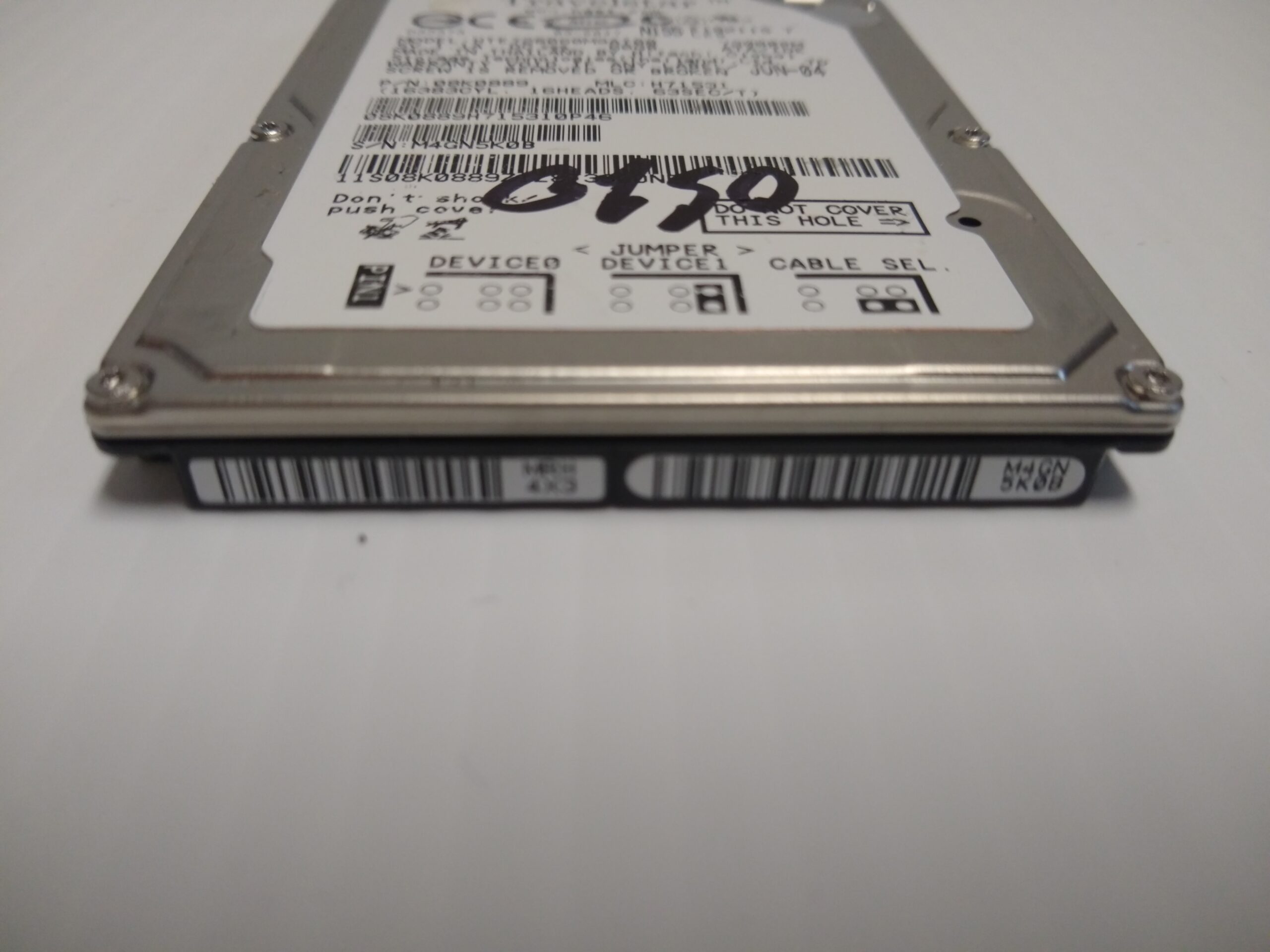 60GB IDE 2.5" drive Hitachi Travelstar HTE726060M9AT00 7200RPM 8MB - Image 4