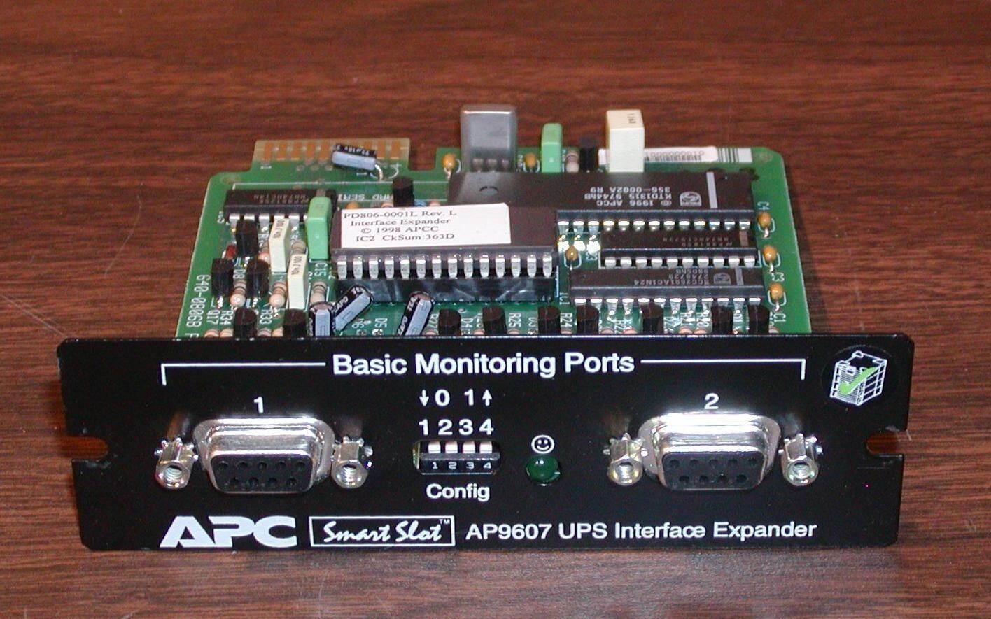 APC Smartslot AP9607 Smartslot UPS Interface Expander - Working, Tested