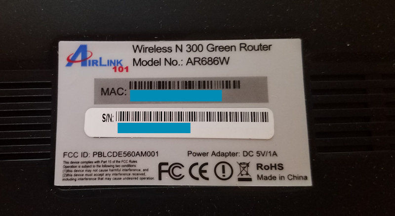 Airlink AR686W 300 Mbps 4-Port 10/100 Wireless N Router - Image 3