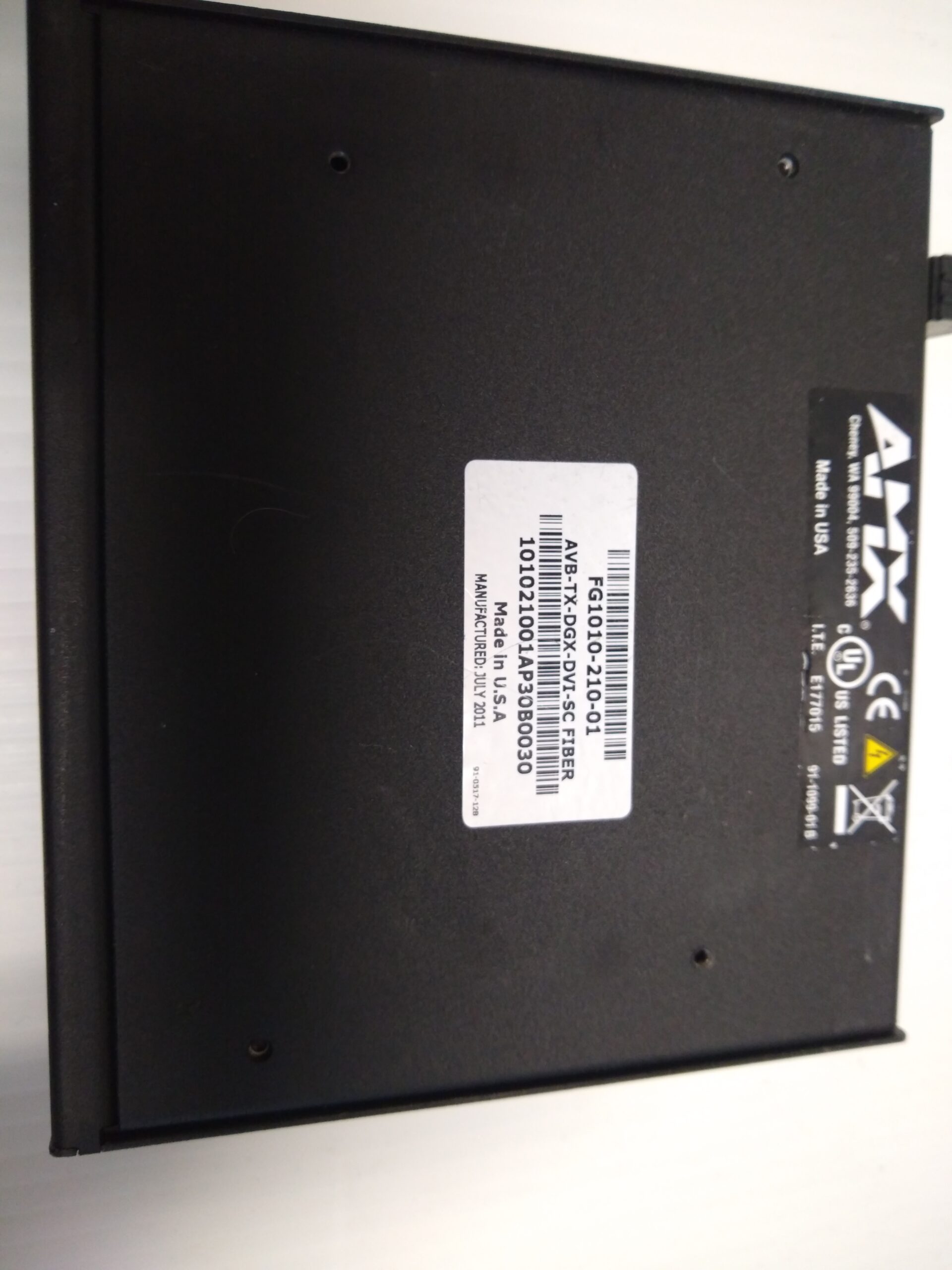 Autopatch AVB TX DGX DVI SC FIBER FG1010-210-01 Rack Mount Video Extender AMX 13 - Image 3