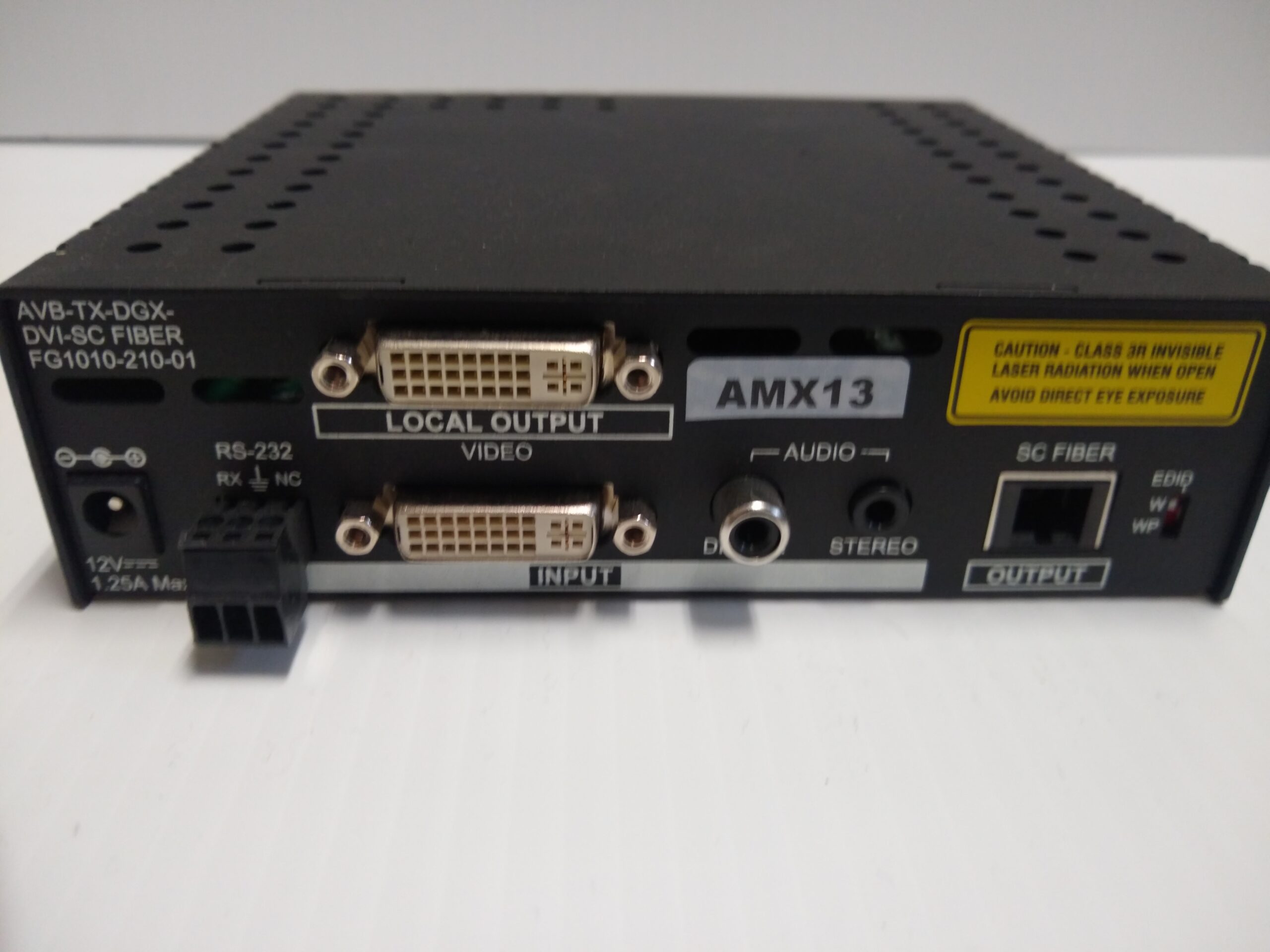 Autopatch AVB TX DGX DVI SC FIBER FG1010-210-01 Rack Mount Video Extender AMX 13 - Image 2