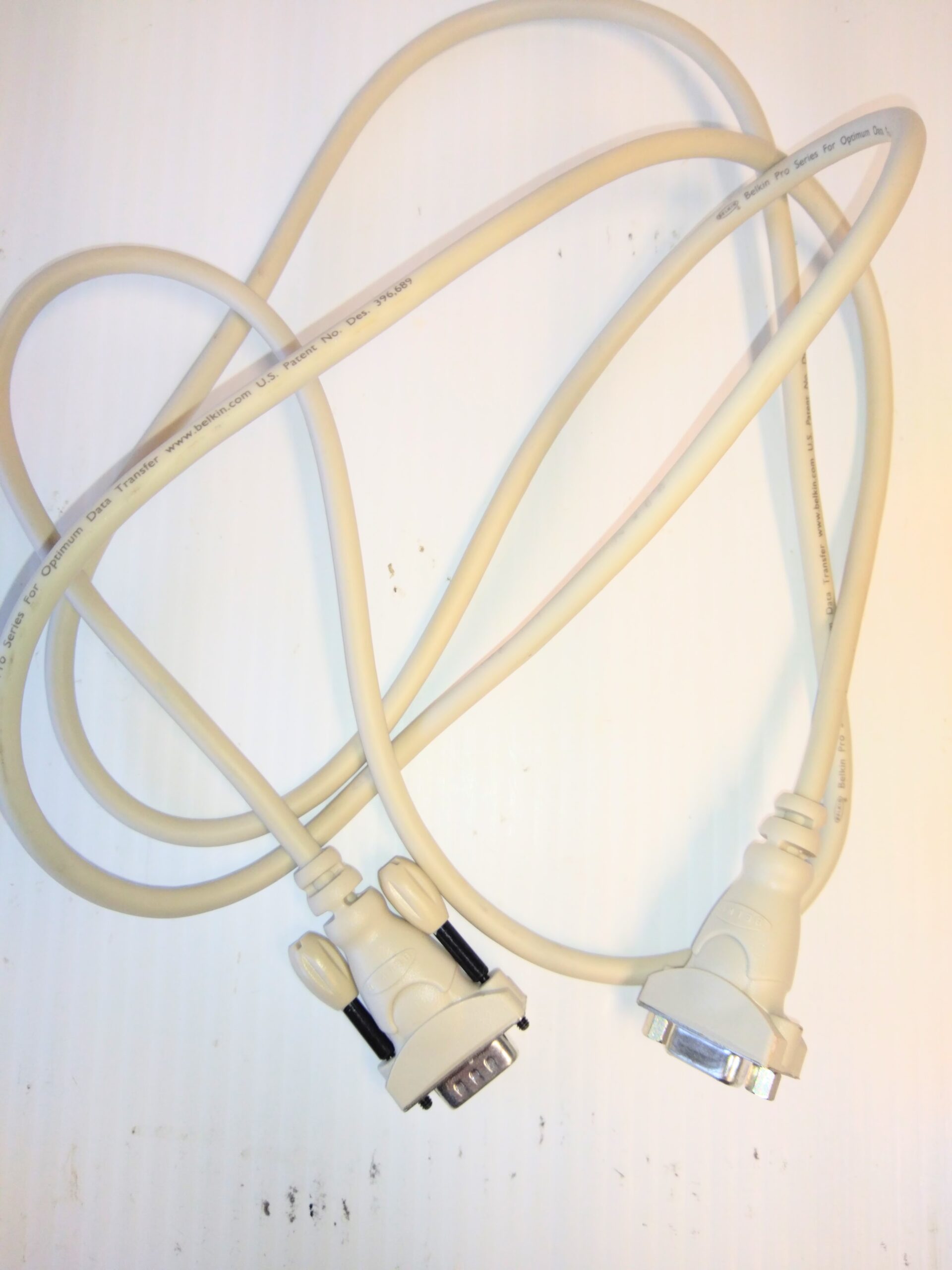 Belkin PC Monitor VGA Cable High Density DB15 Male/Female 6' 1.8m