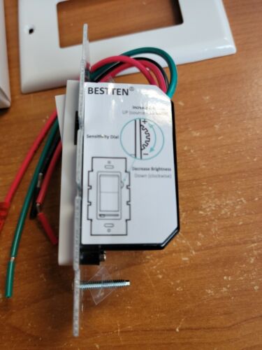 Bestten 120V Dimmer switch for dimmable Led/cfl/hal - Image 3