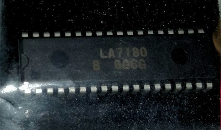 Brand New Philips/Sanyo 36 Pin IC Chip 483520988319 LA7180 B 6GCG NAPLA7180A - Image 2