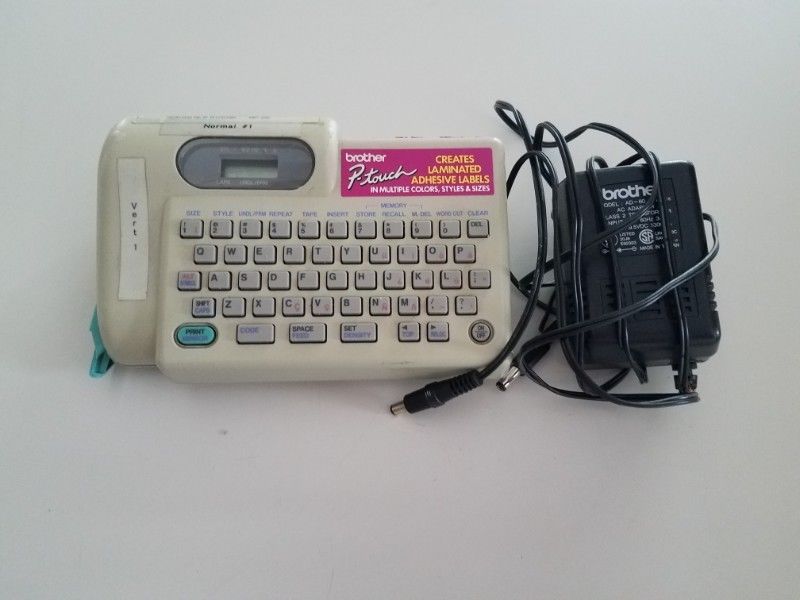 Brother P-Touch PT-12 Electronic Labeling System Label Printer