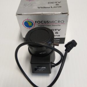 CCTV & Security Video Lens Mount 3.5-8mm F1.4 Near & Far Zoom Lens