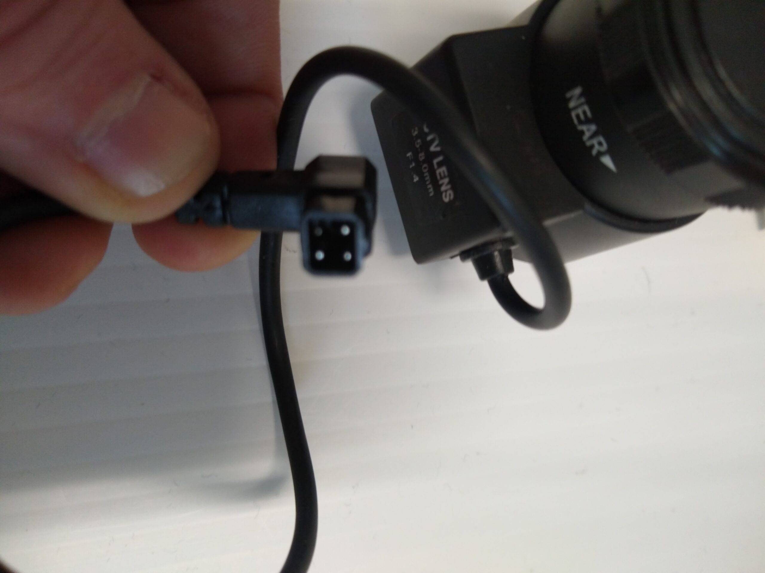 CCTV Video TV Lens 15-L3080ZD 3.5-8mm F1.4 - Image 4