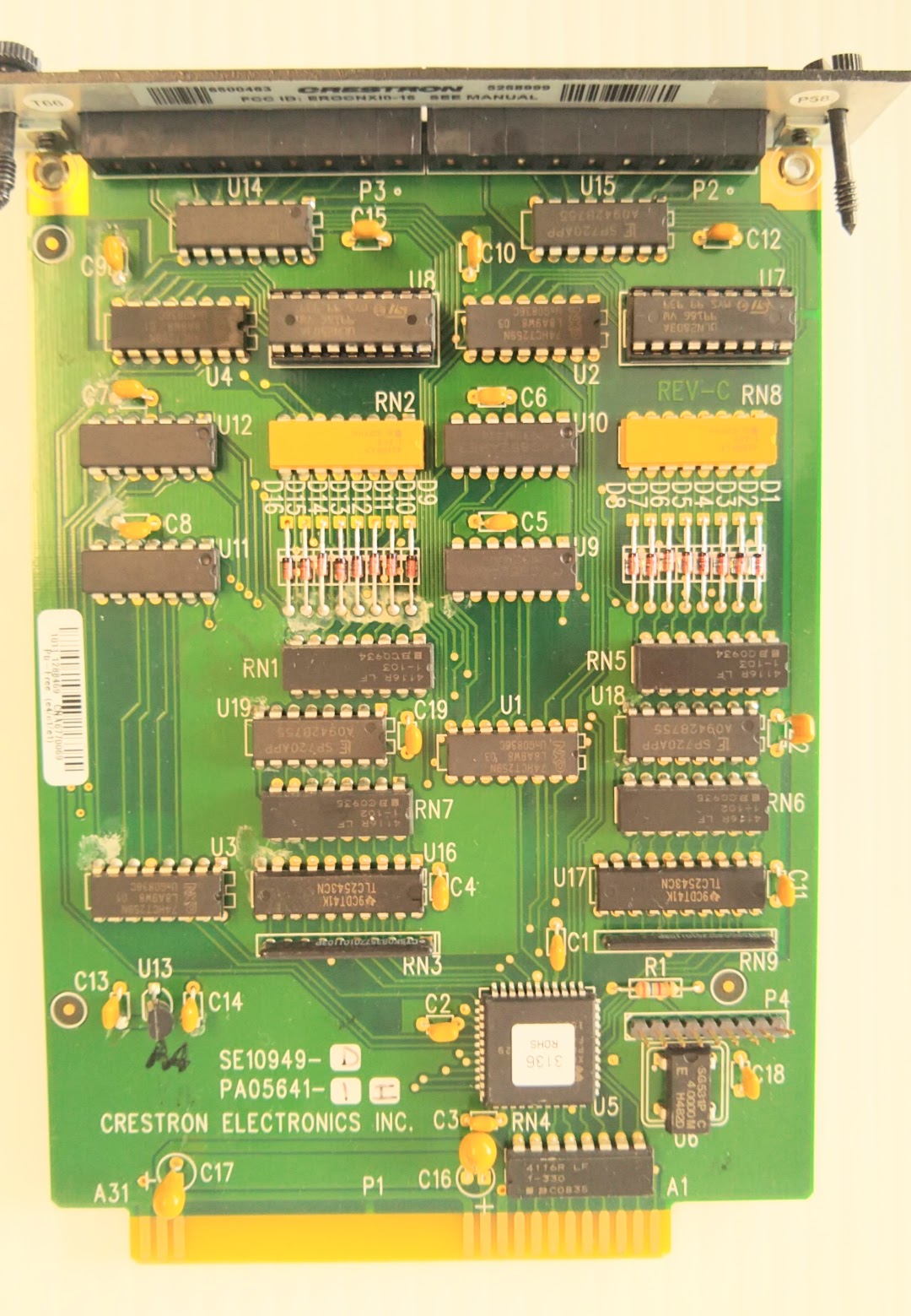 CRESTRON CNXIO-16 16 Port Versiport Card for Y-Bus Expansion Slot