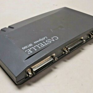 Castell LANpress 3P/100 PSHX3P-BNUAS/DS 3 Port DB-25 Print Server Parallel