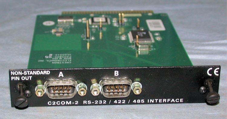 Crestron C2COM-2 2 COM Port Control Card