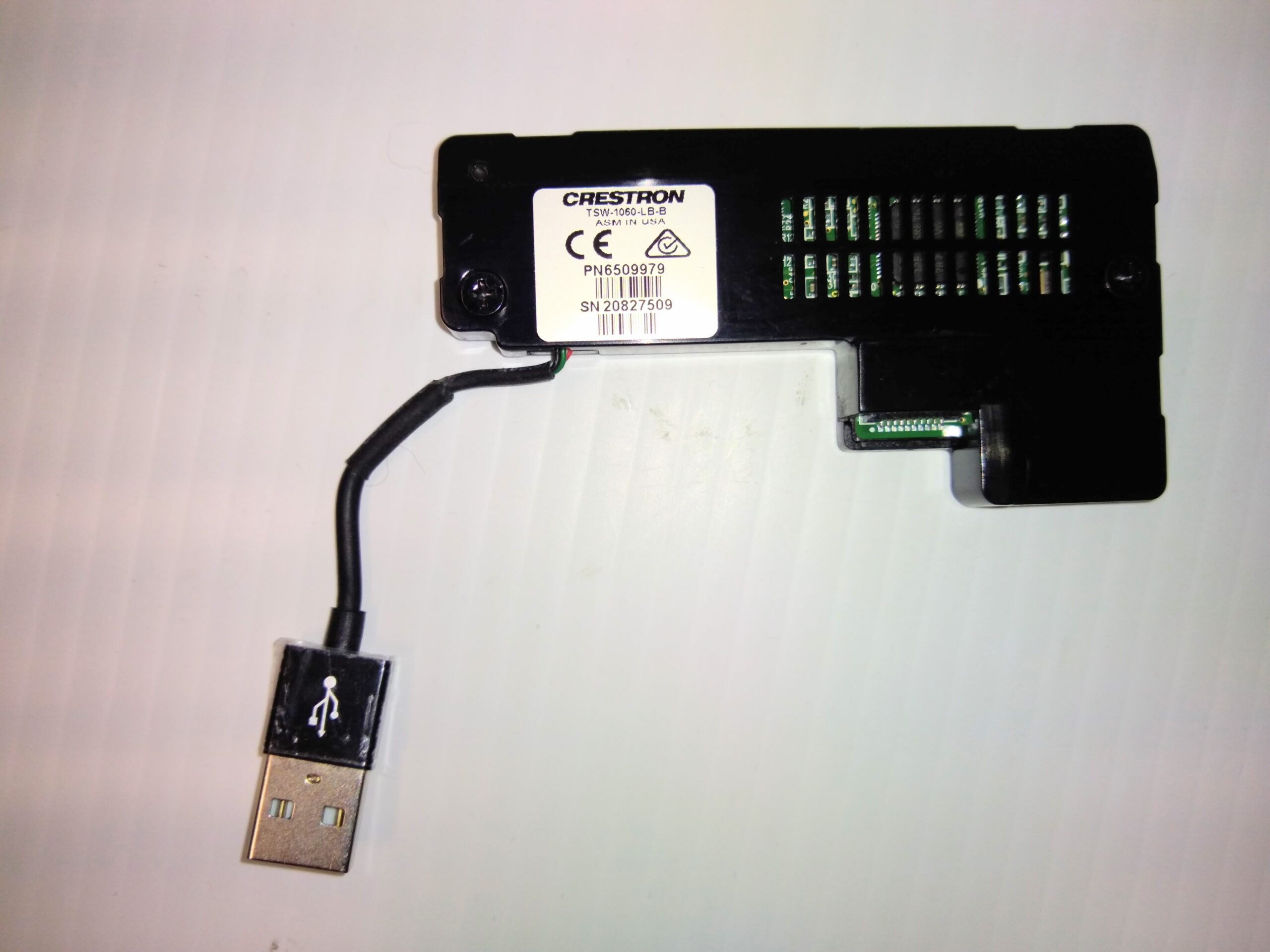 Crestron IR IN for RX For Light Bar Kit Model # TSW-1060-LB-B - Image 3