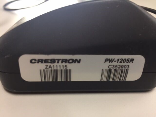 Crestron PW-1205R Power Supply 12V DC - Image 2