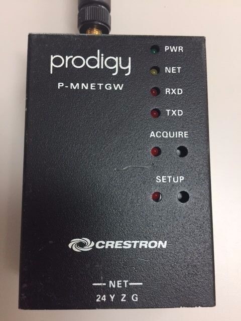 Crestron Prodigy P-MNETGW HOME AUTOMATION RF GATEWAY