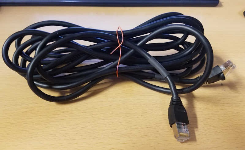 Crestron TPS-CBL-15 Cable for Isys® Tilt Touchpanels 15ft 10 Pin
