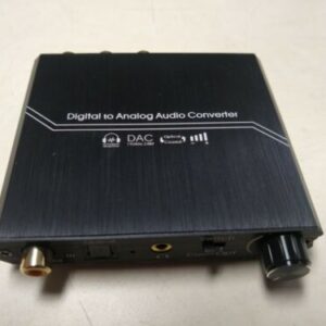 DAC Optical/Coaxial Switch to Analog Audio Converter