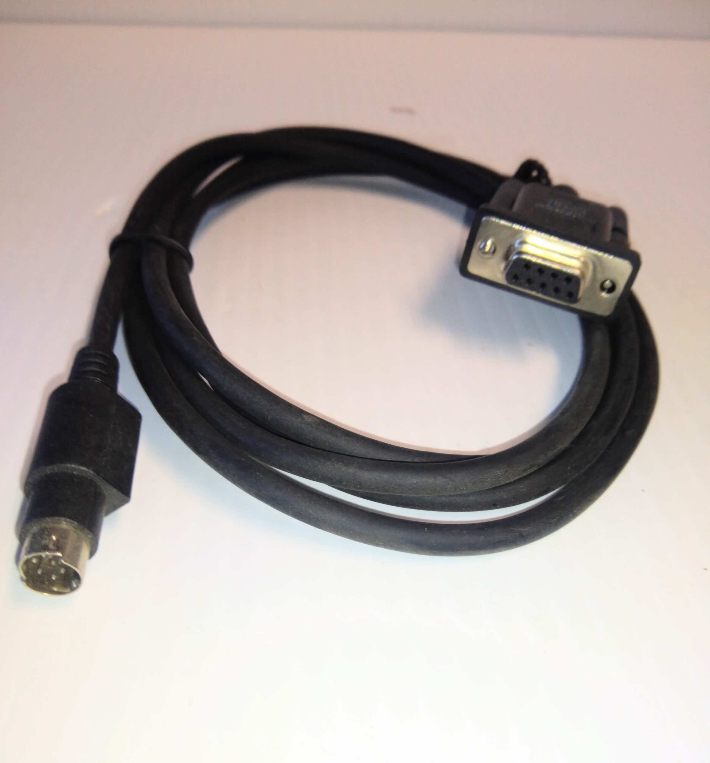 DB9 Female to 8 Pin Male Mini Din Serial Cable Approx. 6 ft - Image 2