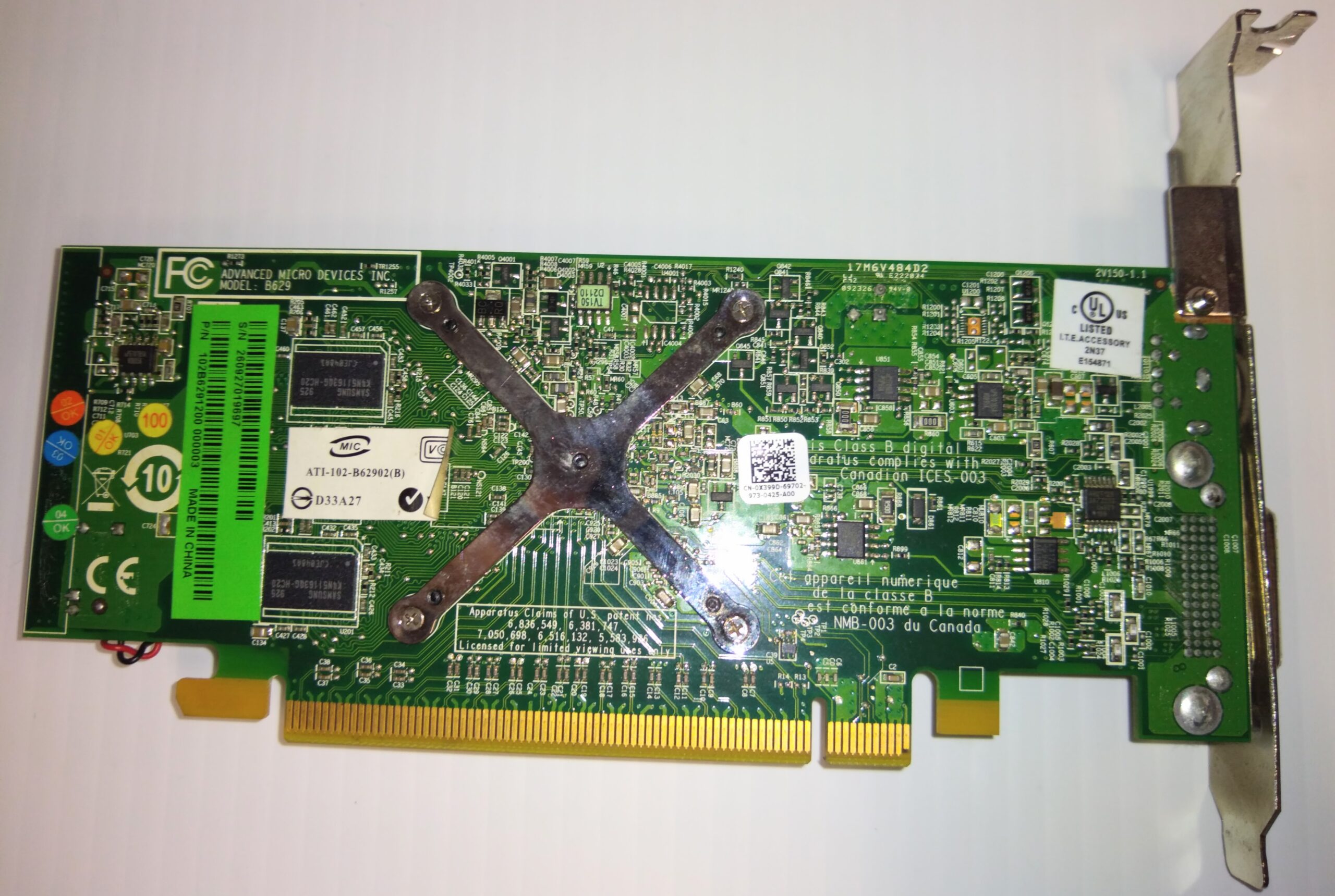 Dell Ati Radeon HD 3450-DDR2 Low Profile Graphic Card 256 MB - Image 2