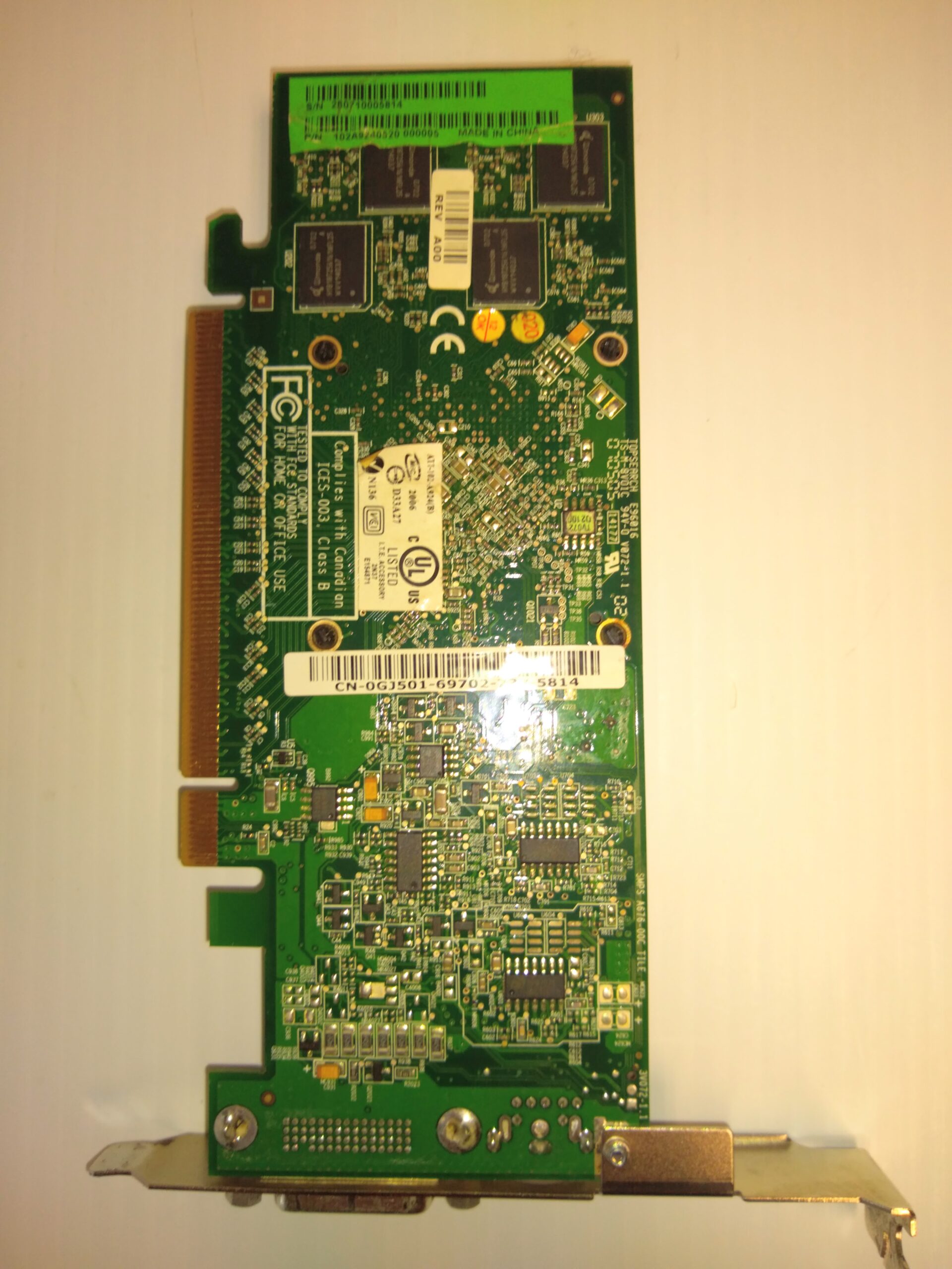 Dell Ati Radeon X1300 0GJ501 256MB GDDR2 PCI-e Graphics Card