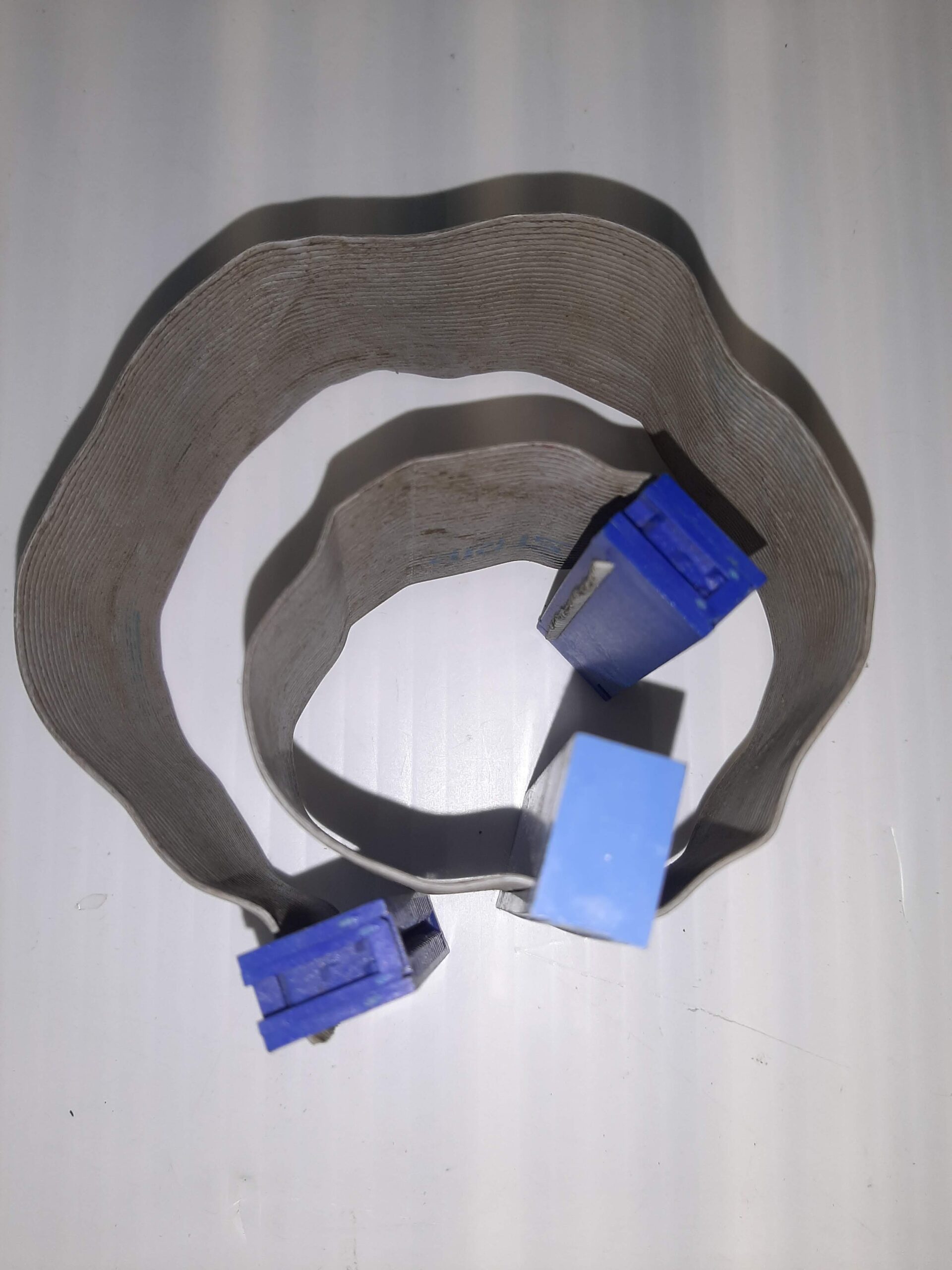 Floppy Flat Ribbon 14" Cable with Slot Connectors 34 pin