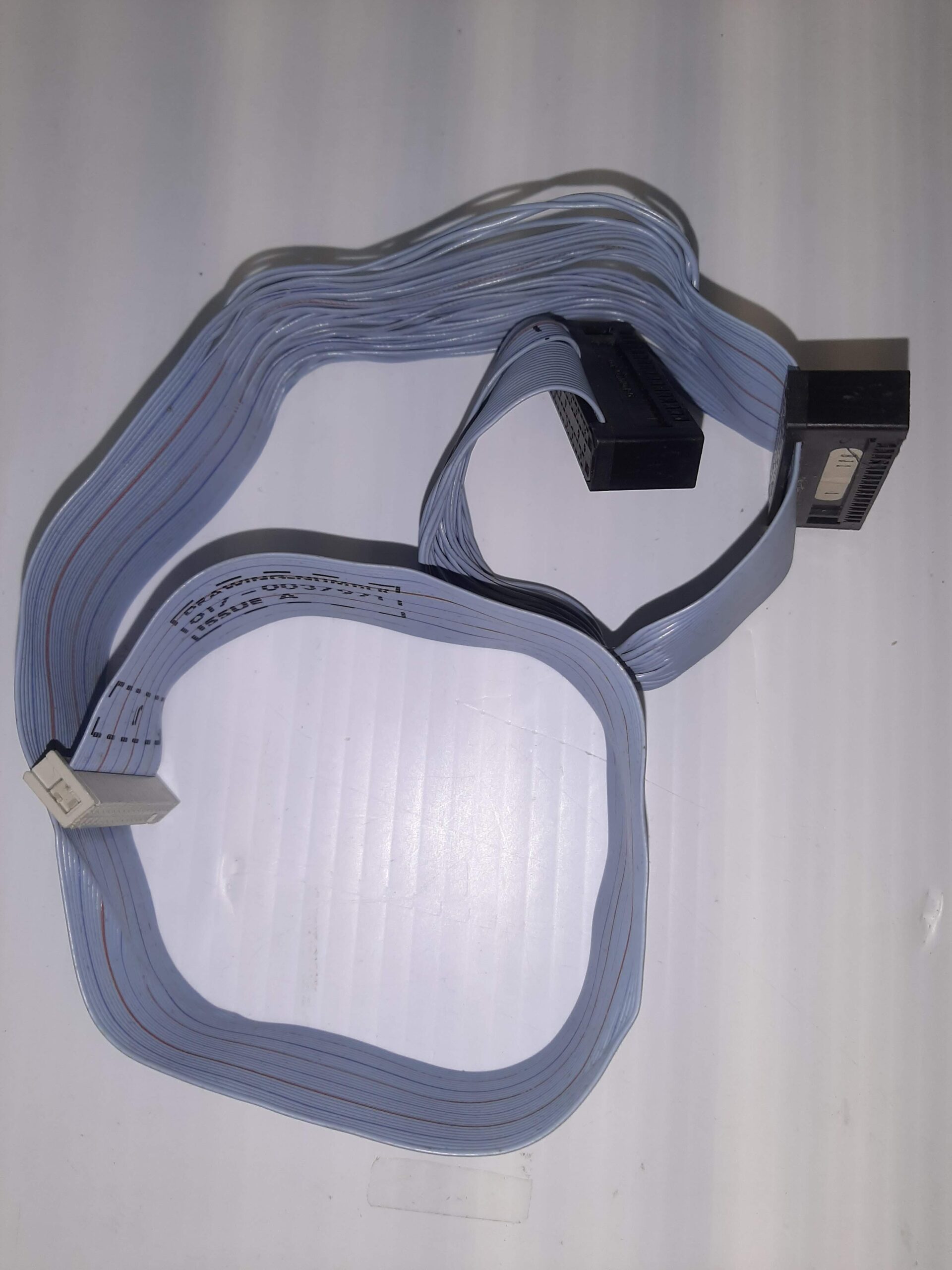 Floppy Flat Ribbon 25" Cable with Slot Connectors 34 pin w/Twisted Cable