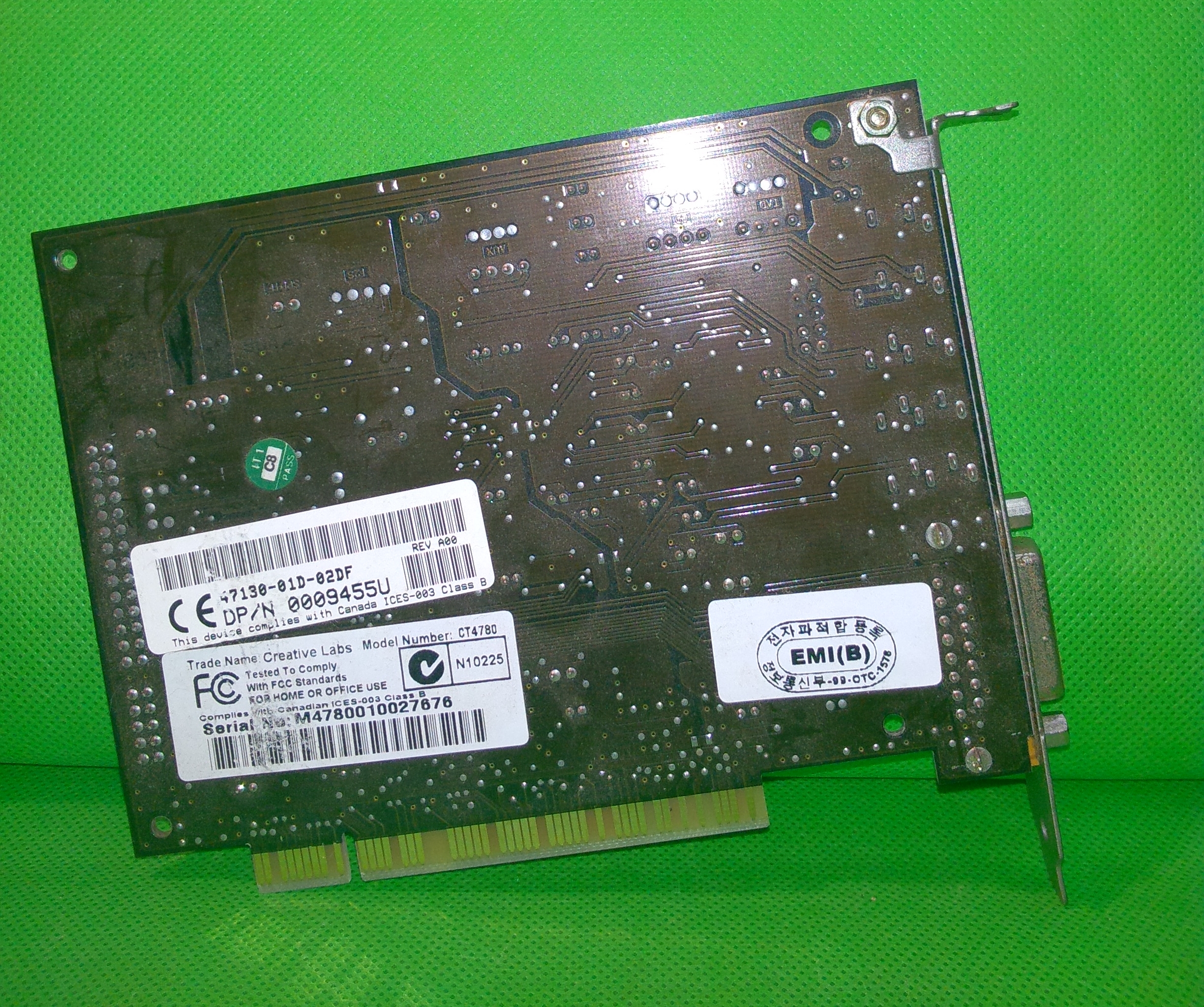 Genuine Creative Technology Sound Blaster Live! 5.1 PCI Sound Card CT4780 - Image 3