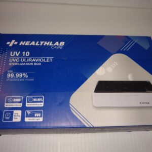 Healthlab Care UV 10 UVC Ultraviolet Sterilization Box 210x122x57mm