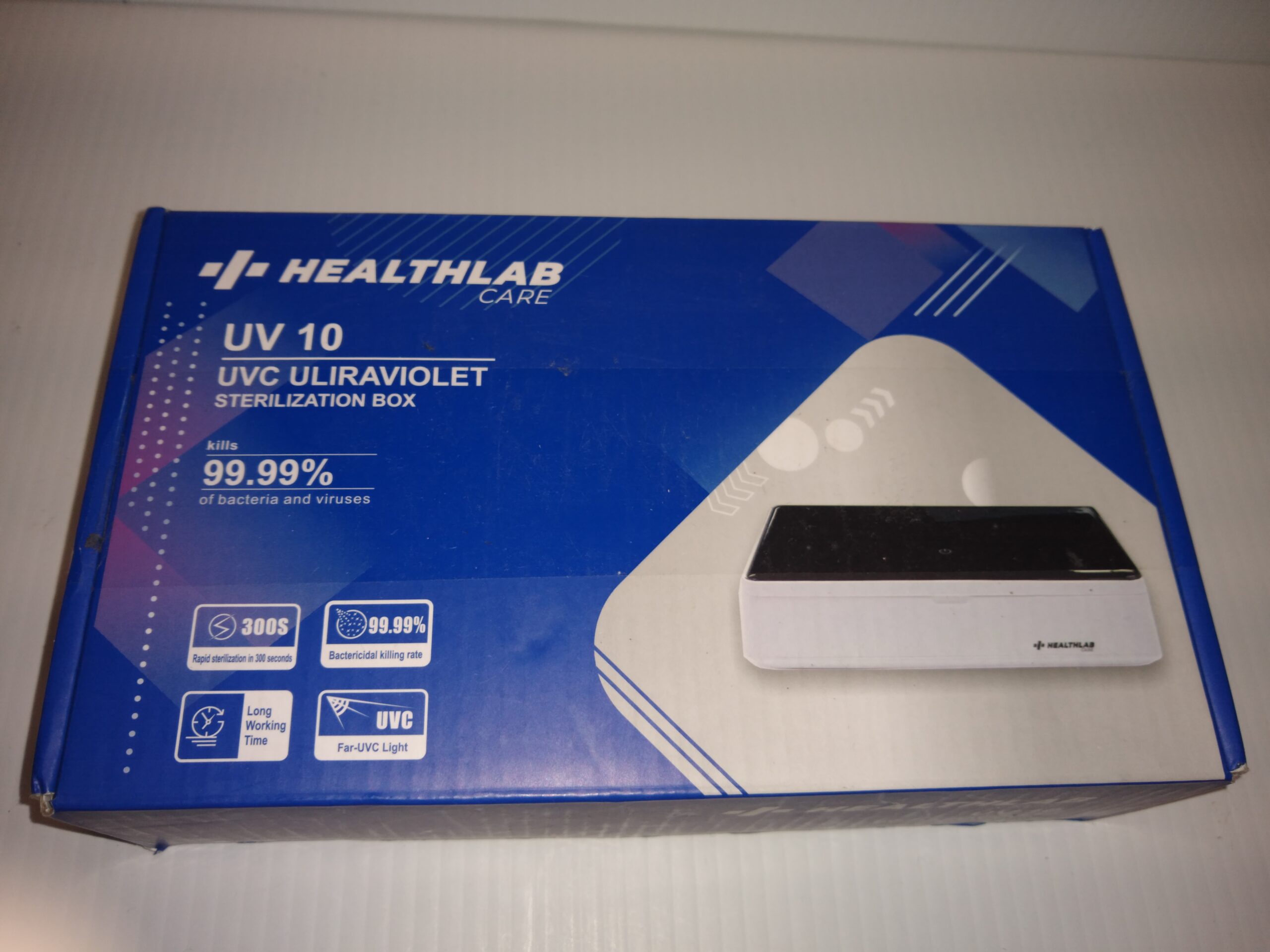 Healthlab Care UV 10 UVC Ultraviolet Sterilization Box 210x122x57mm