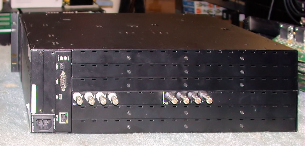 High-End Low Cost Optima 4x4 SDI Autopatch Matrix Switch