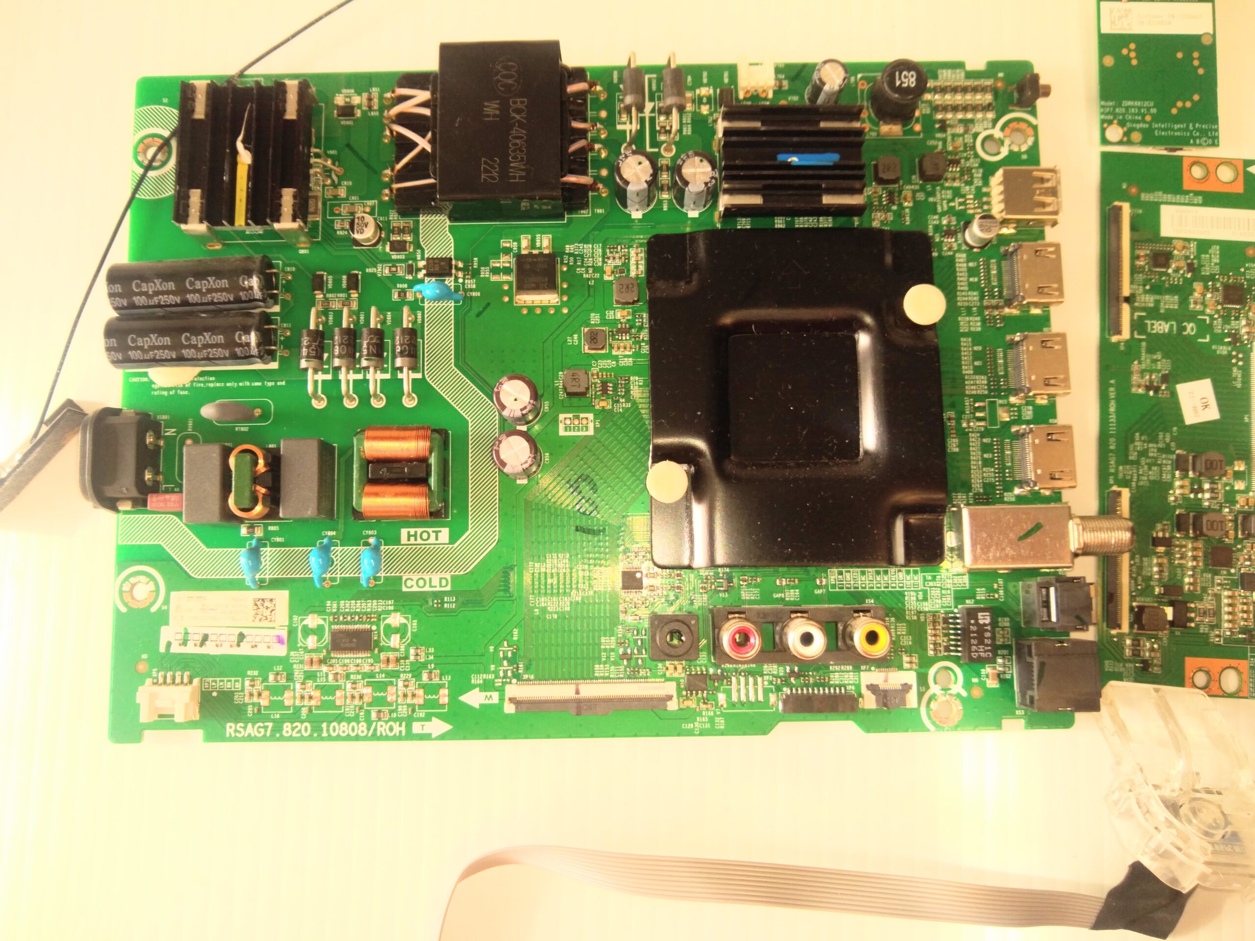 Highsense Model 50R6E4 TV PCB Board Set a18