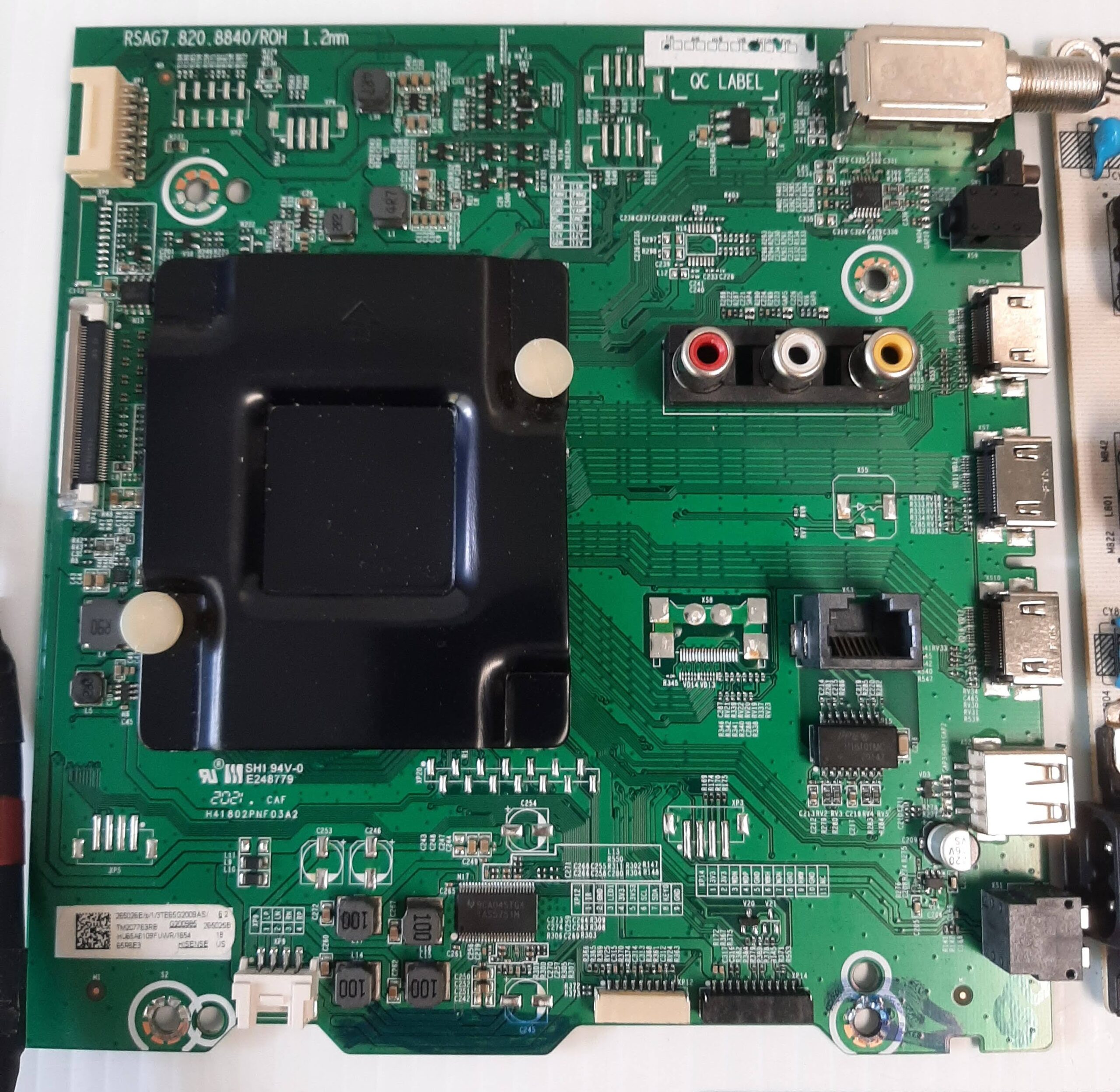 Hisense Model 65R6E3 TV PCB Board Set a111 - Image 2