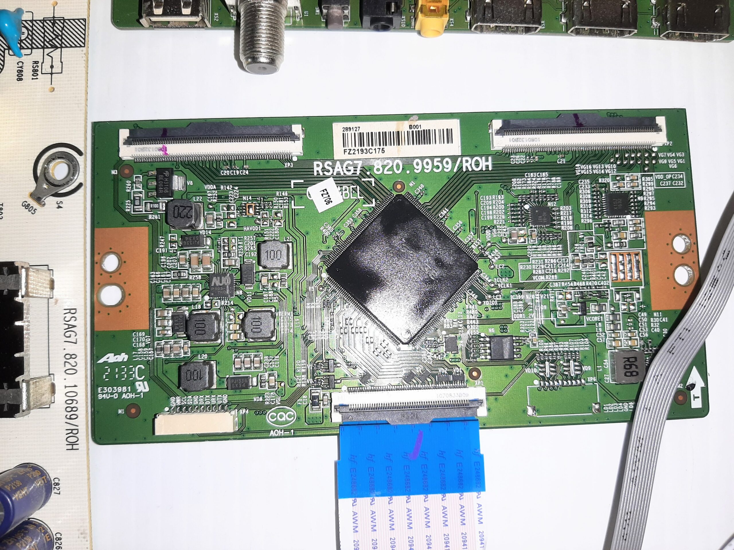Hisense Model 75R6E4 TV PCB Board Set a82 - Image 4