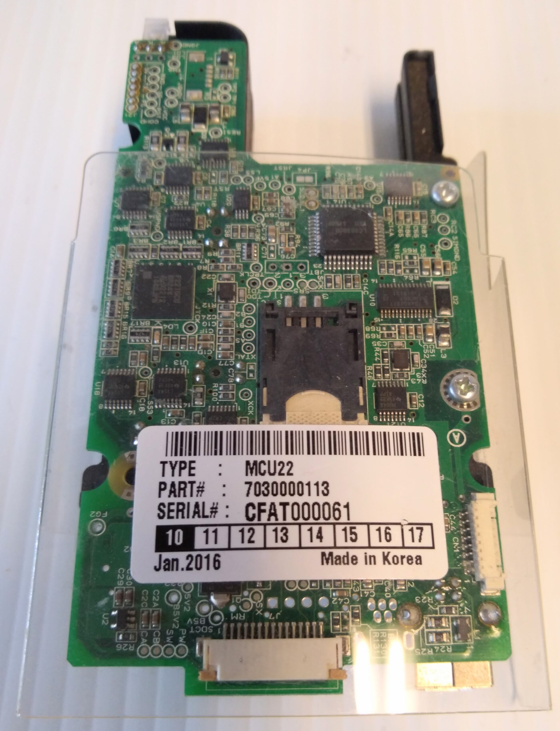 Hyosung 7030000113 MCU22 ATM EMV USB Card Reader Nidec Sankyo