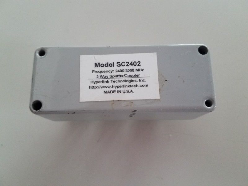 HyperLink Technologies 2-Way Splitter / Coupler SC2402 Frequency 2400 - 2500 Mhz - Image 2