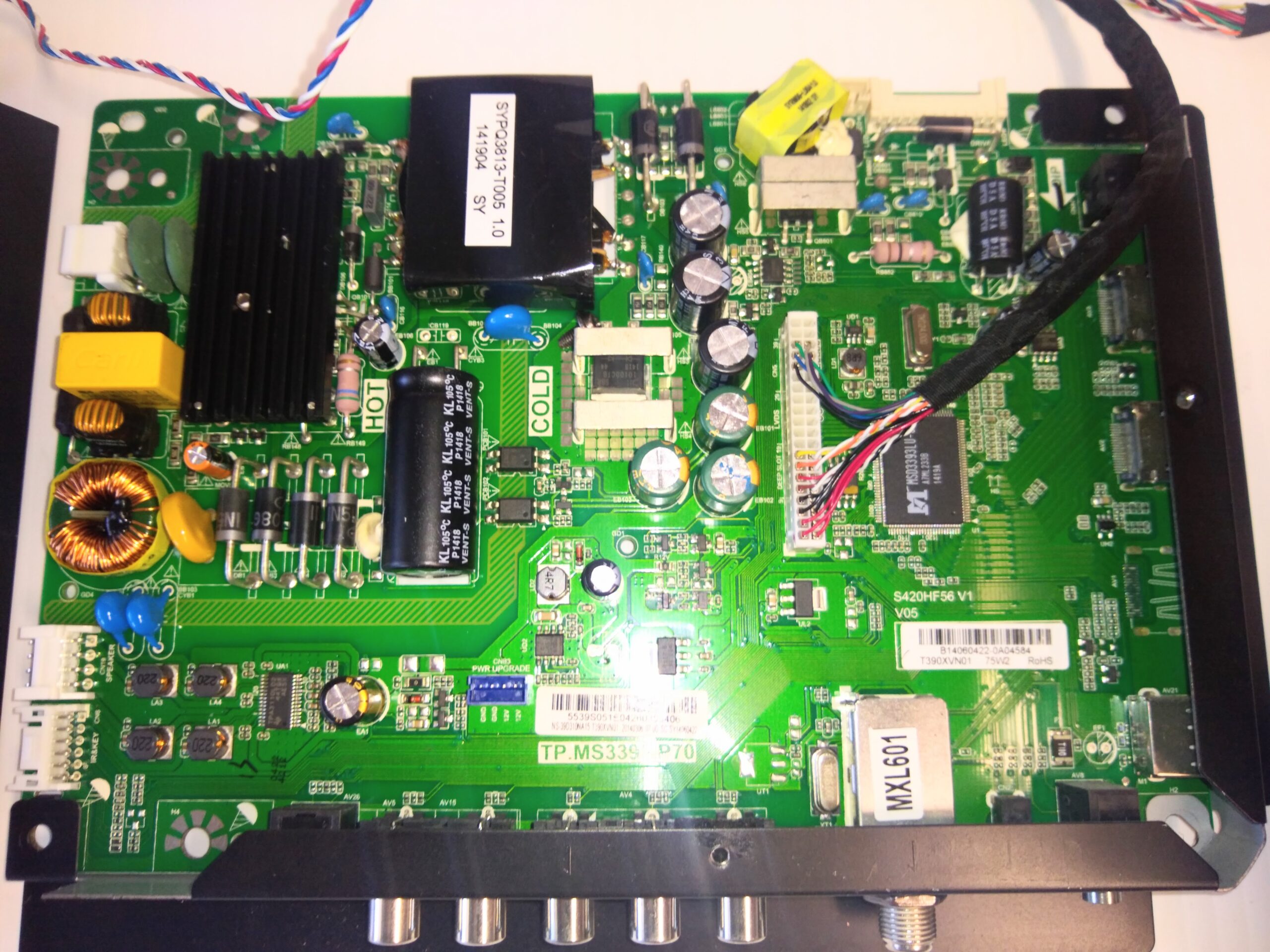 INSIGNIA Model NS-39D310NA15 TV Main Board a31