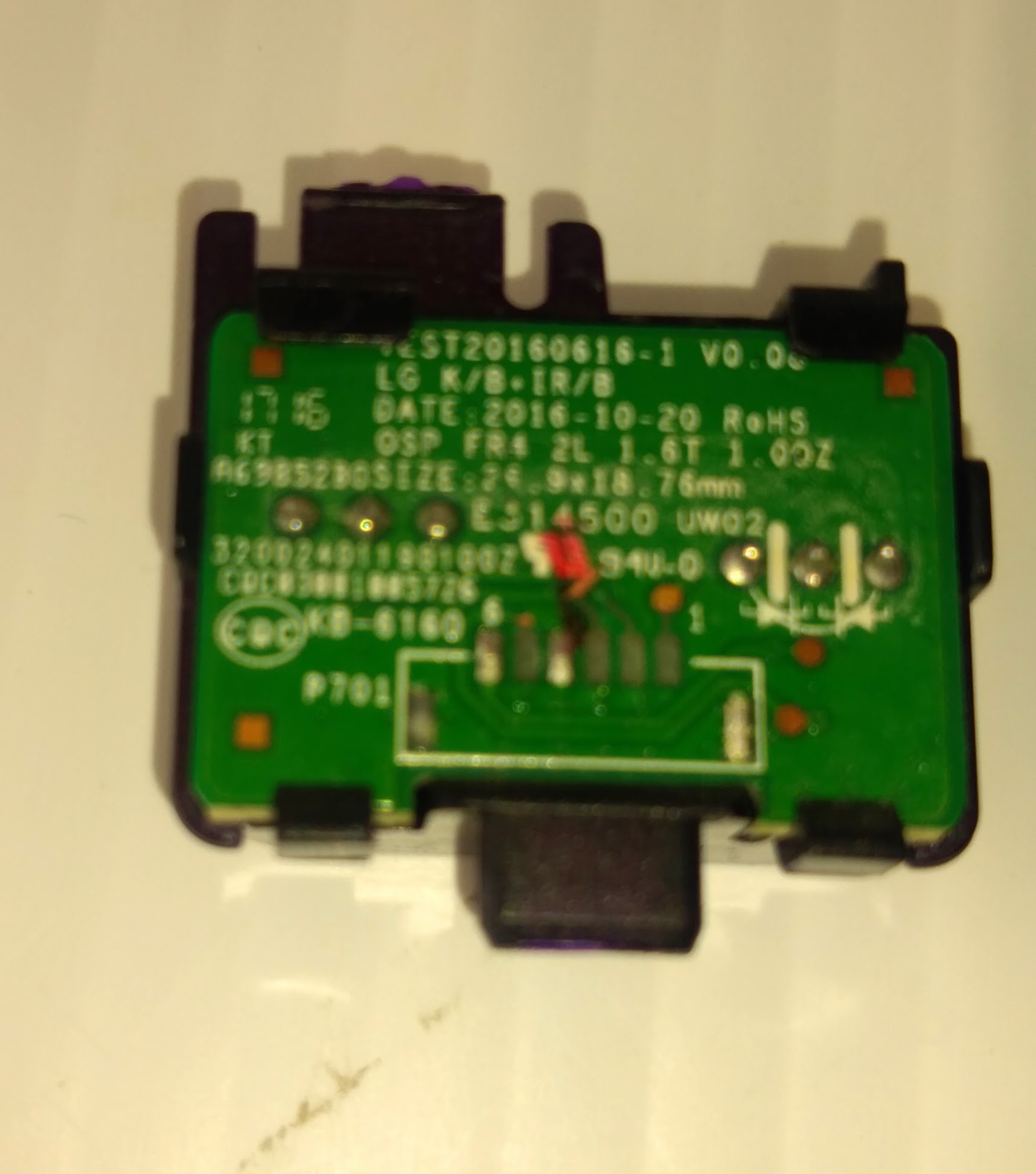 LG Model 43LJ5000 TV PCB Board Set a37 - Image 3