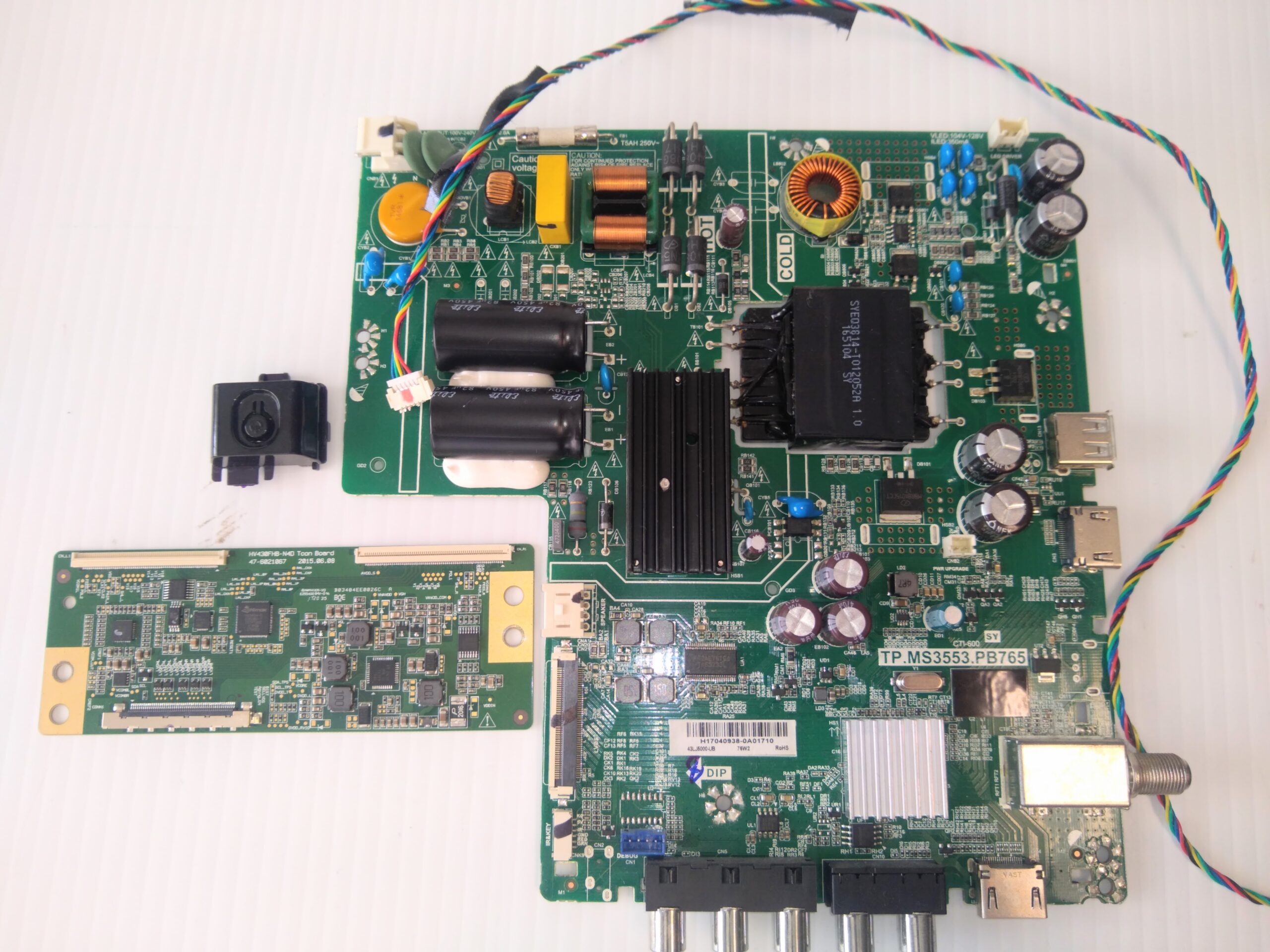 LG Model 43LJ5000 TV PCB Board Set a37 - Image 4