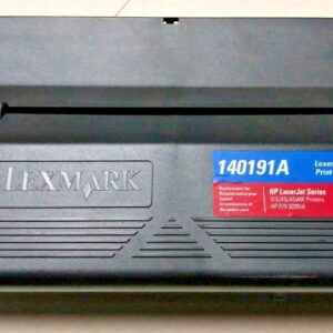 Lexmark 140191A Black Toner Cartridge, HP 3Si,4Si,4iMX, 92291A