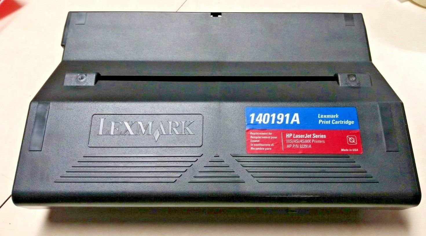 Lexmark 140191A Black Toner Cartridge, HP 3Si,4Si,4iMX, 92291A
