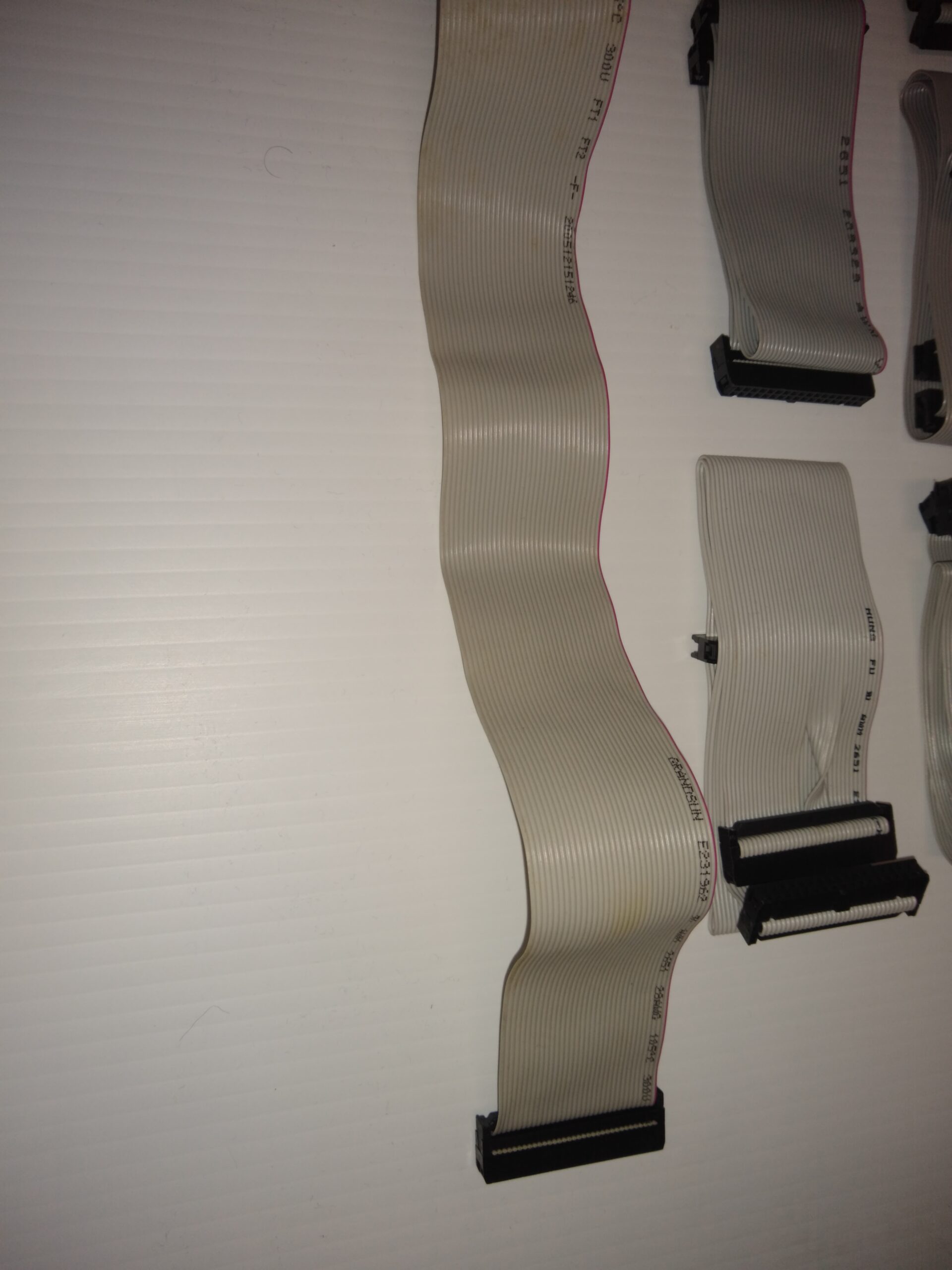 Lot of 10 Floppy Disk Hard Drive Ribbon Cable 34 Pin w/IDE & Slot Connectors a2 - Image 4