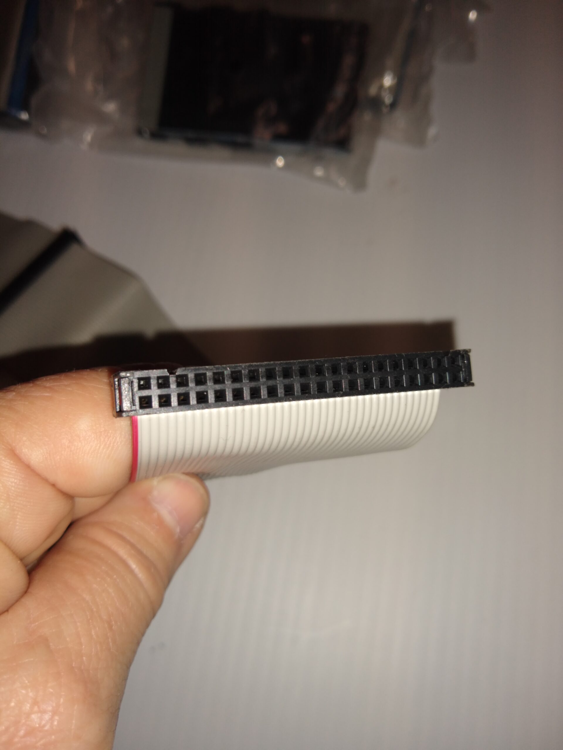 Lot of 10 Floppy Disk Hard Drive Ribbon Cable 40 Pin w/IDE & Slot Connectors - Image 2