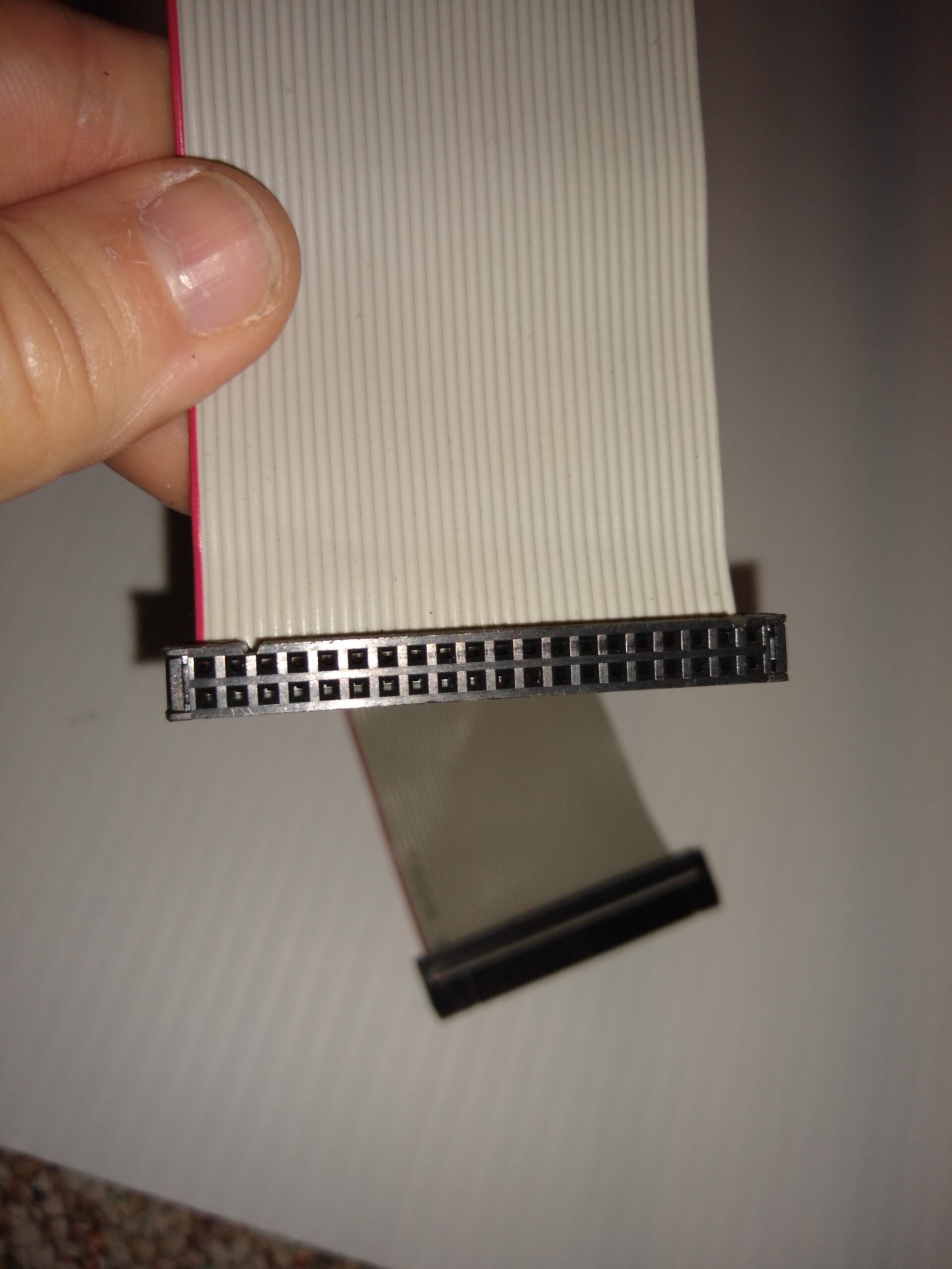 Lot of 10 Floppy Disk Hard Drive Ribbon Cable 40 Pin w/IDE & Slot Connectors - Image 3
