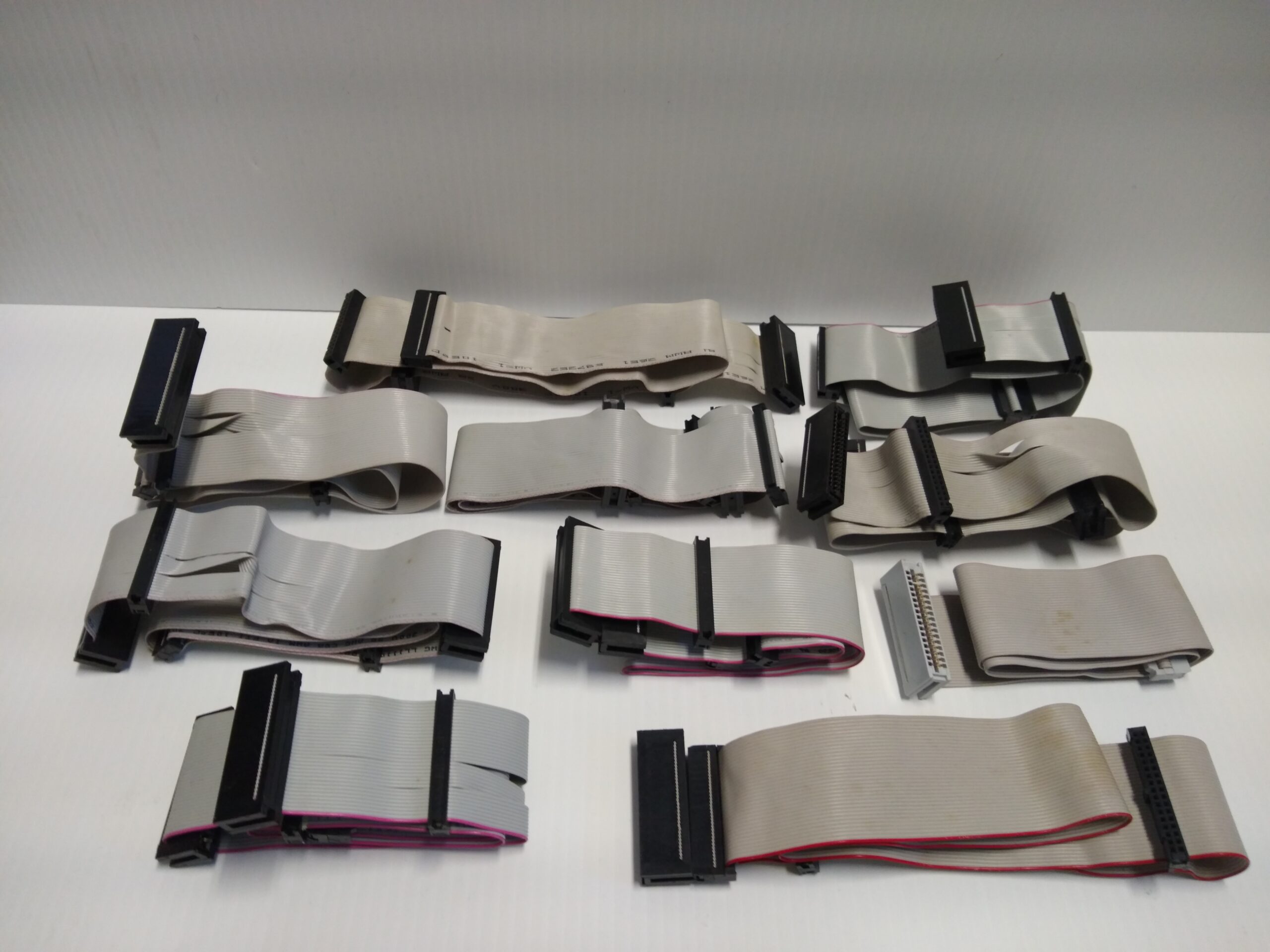 Lot of 10 Floppy Disk Ribbon Cable 34 Pin IDE