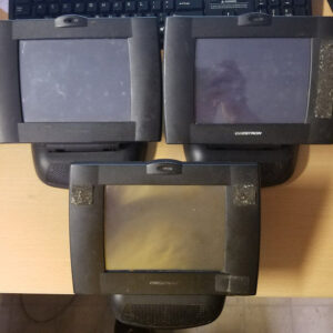 Lot of 3 Crestron TPS-3000 Touch Screen Panel Isys? 6.4" Tilt Touchpanel lot #1