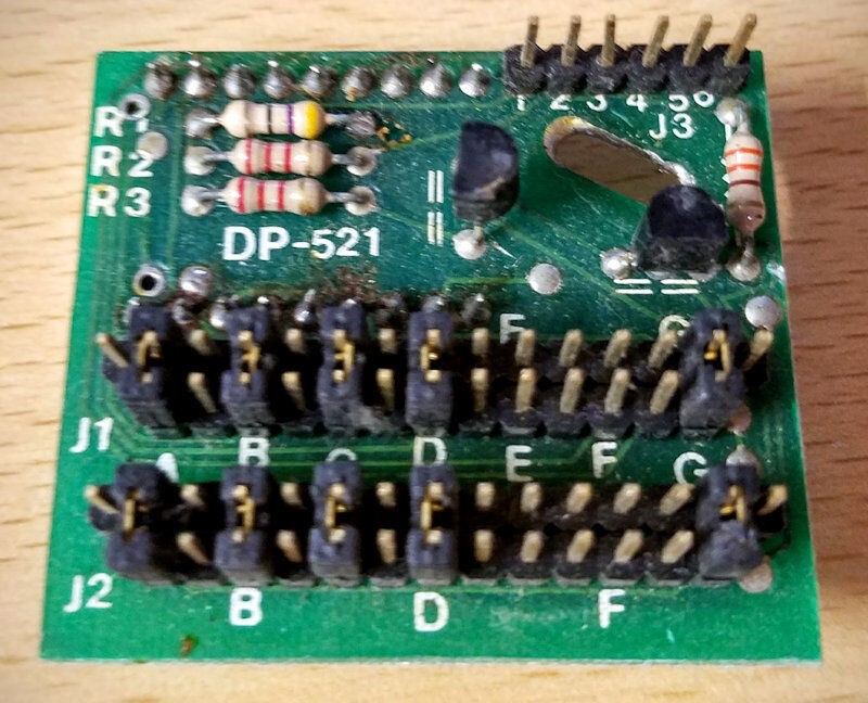 Lot of 3 Power Light PA-502G 2 Digit LED Display on Project PCB Board - Image 2