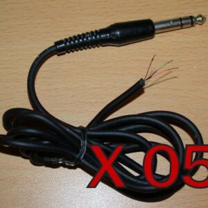 Lot of 5 1/4" High Quality Stereo Audio Male Jack With 4ft Cord