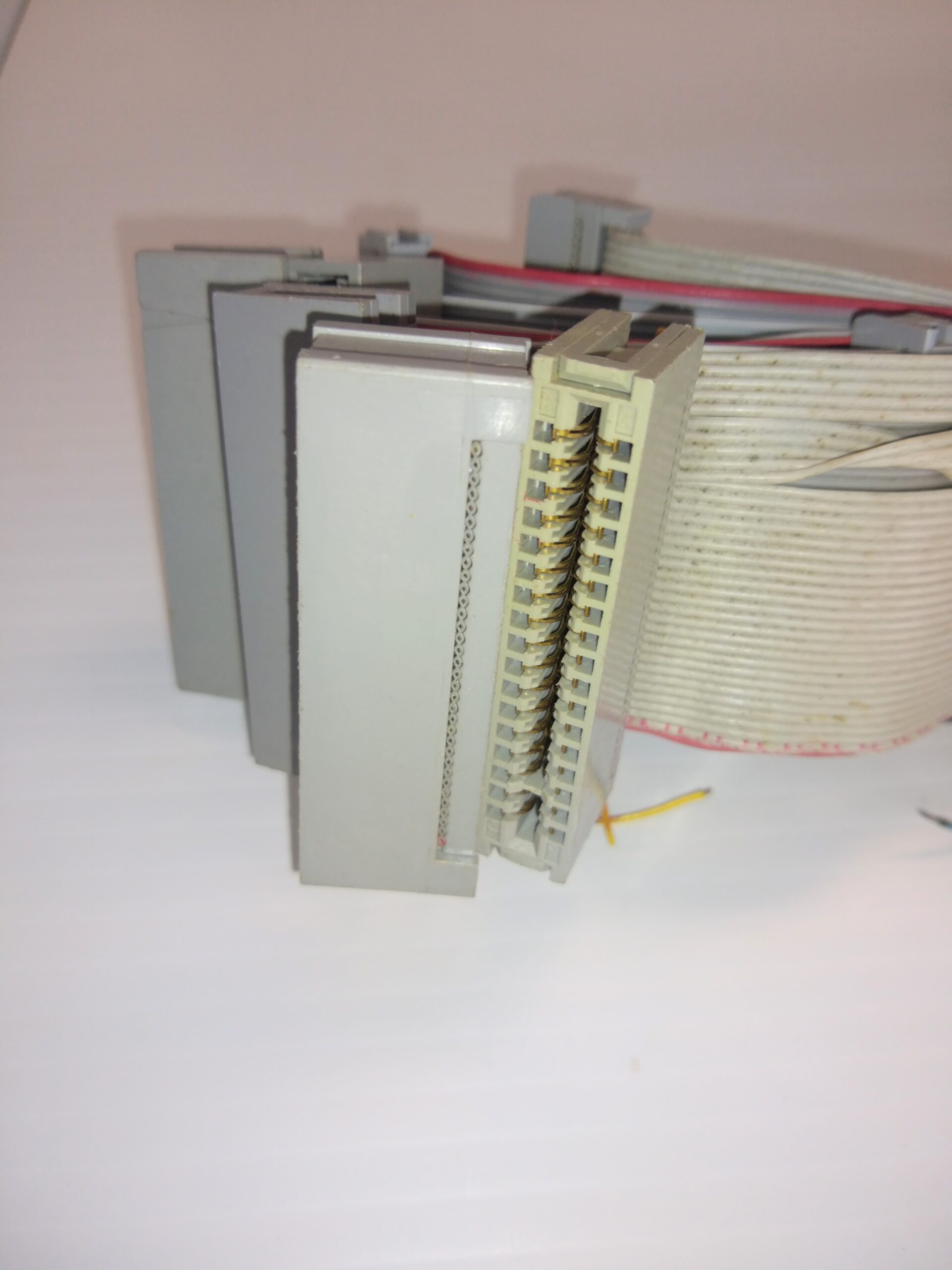 Lot of 5 Floppy Disk Hard Drive Ribbon Cable 34 Pin IDE & Slot Connectors a2 - Image 4