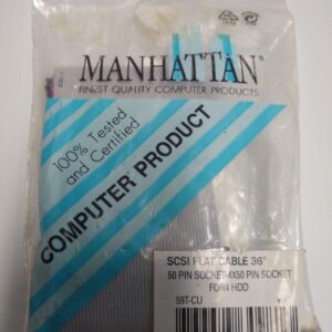 Manhattan SCSI Flat 36" Cable 50 Pin Socket