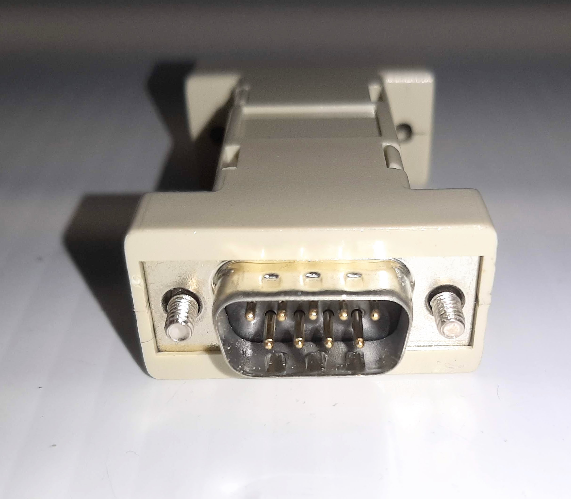 Molded VGA Adapter, DB9 Male to HD15 (VGA) Female - Image 2