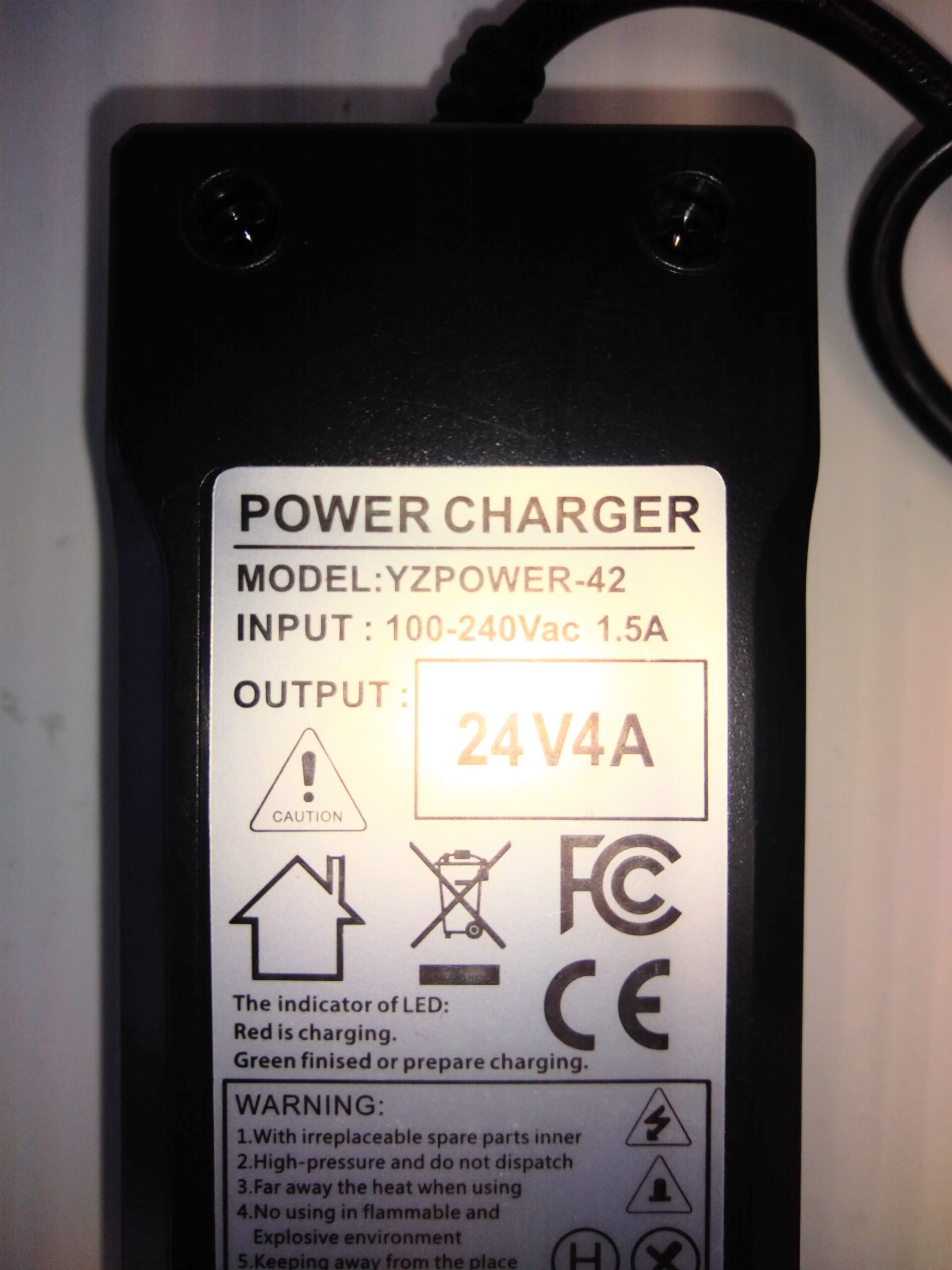 Mpv5 Mobility Scooter Power Battery Charger XLR 3 Pin - Image 2